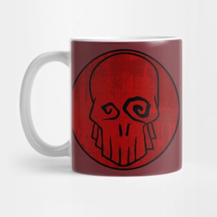 skull pin Mug